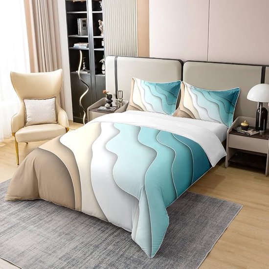 Foto: Dekbedovertrek 100 katoen 1 stuk 134 x 200 cm