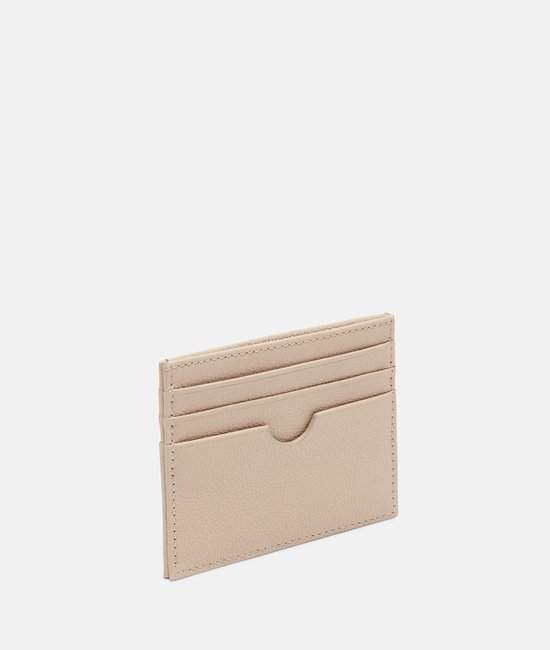 LIEBESKIND BERLIN Cuir Étui pour carte de crédit Men Wallets Harris Card Holder Sandcastle Beige