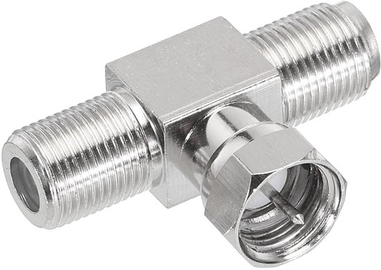 TUOLNK F Type TV PAL Antenne Antenne Antenne Adapter, Type F Mannelijk/Vrouwelijk naar PAL TV Mannelijk/Vrouwelijk Coaxiale Connector Kit voor Satelliet Antenne Kabel, Antenne Kabel 4 Stks