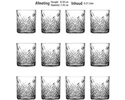 Pasabahce Timeless Waterglas Klein - 0,21 L / 210ml - 12 stuks