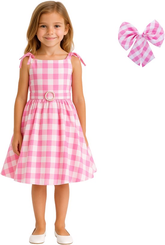 Joya Kids® Verkleedpop outfit voor kinderen | Verkleedjurk Meisje | Halloween kostuum | Carnaval kleding | Verkleed kostuum Jurk | Maat 150