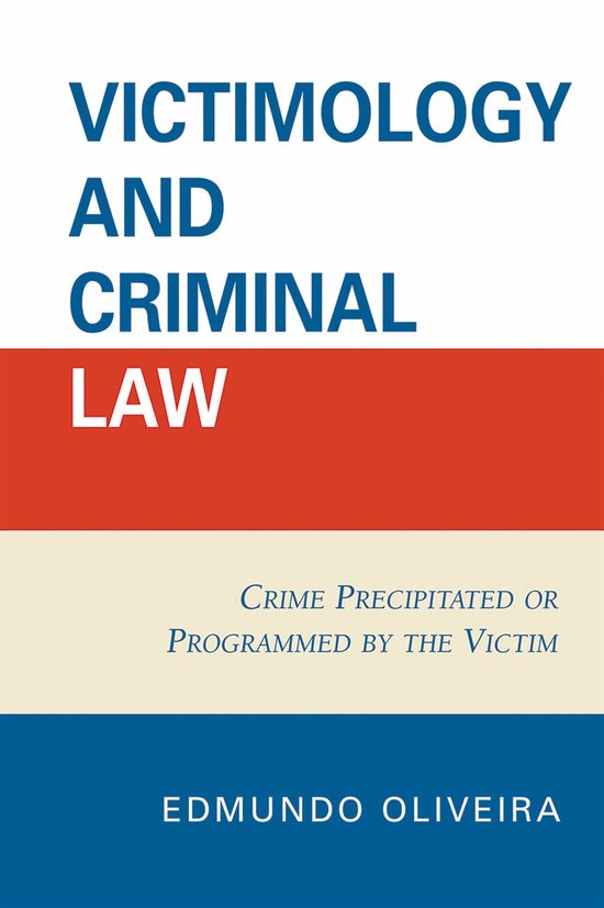 Victimology and Criminal Law - cover