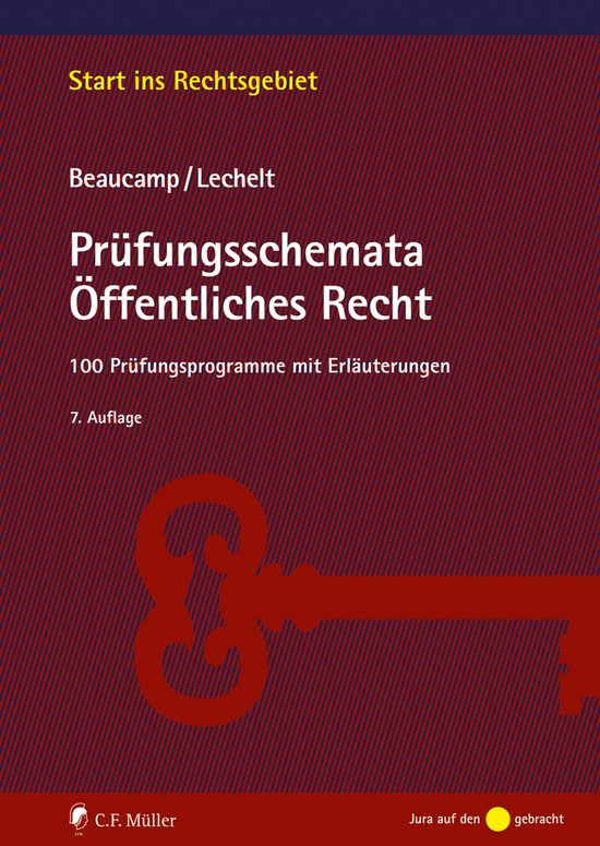 Prüfungsschemata Öffentliches Recht - cover