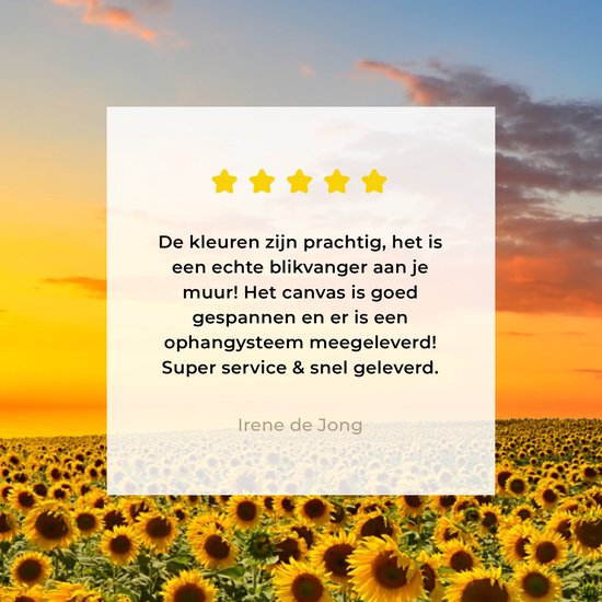 Toile - Peinture fleurs - Tournesol - Fleurs - Soleil - Décoration chambre - Tableau sur toile - 160x120 cm - Décoration murale - Salon