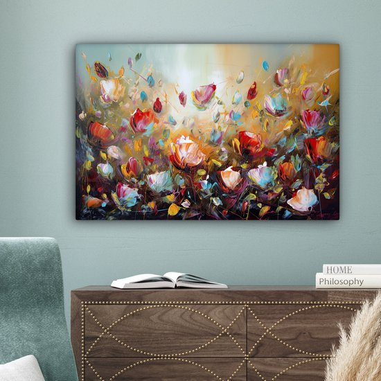 Fleurs - Art - Nature - Peinture à l'huile