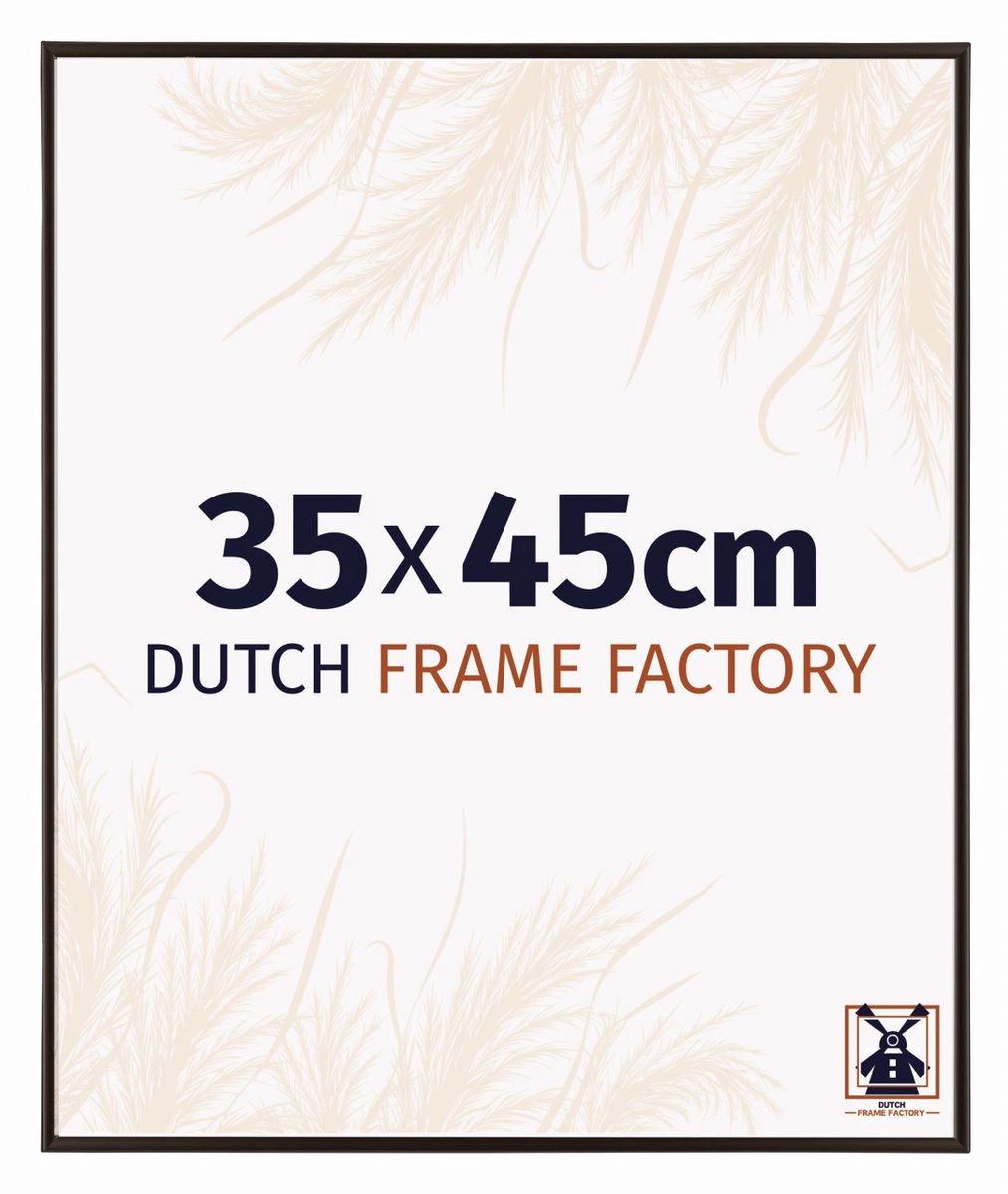 Dutch Frame Factory Fotolijst 35x45 cm - Kunststof - Antraciet - Easy
