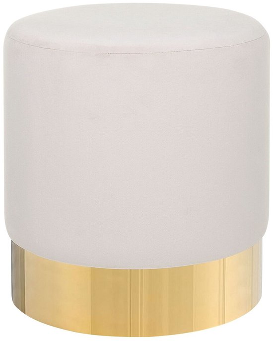 BELIANI SOPHIA - Poef - Roze - 39 cm - Fluweel