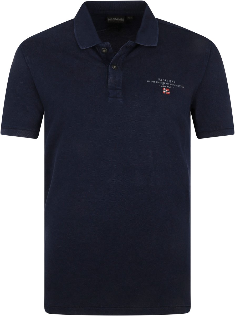 Napapijri Polo Elbas Donkerblauw – Heren