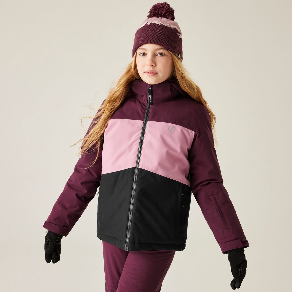 Send It! voor kinderen Waterdichte ademende isolerende ski-jas