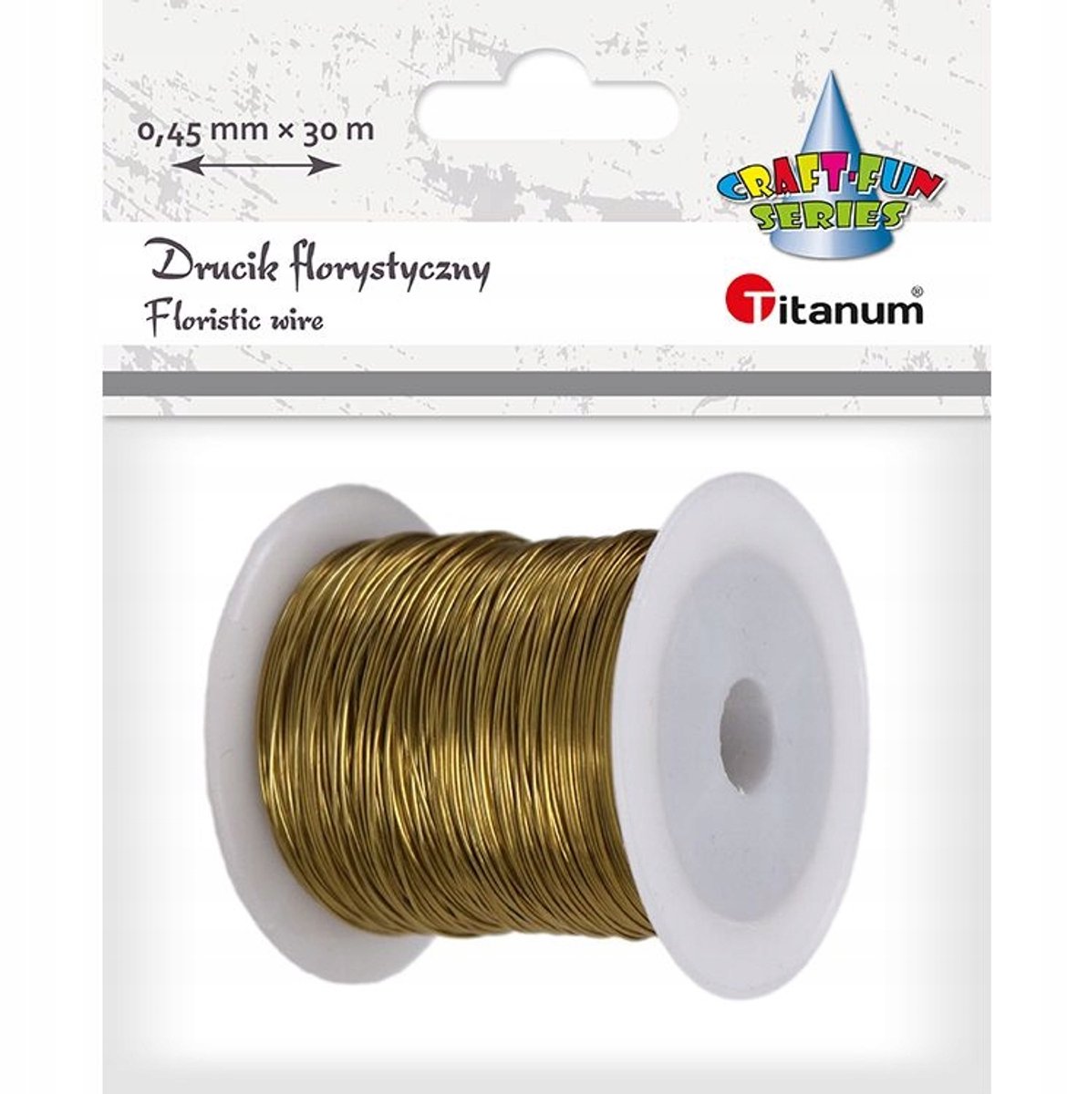 Floristikdraad Goud 0,45 mm 30 m - Flexibel en Sterk