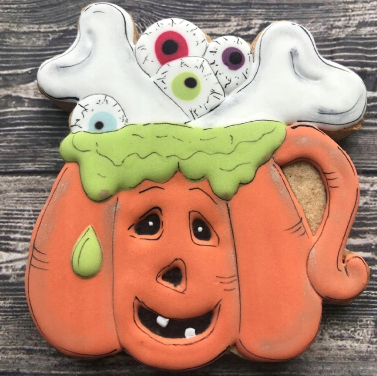 Halloween Pompoen Koekjesvorm - Roestvrij Staal