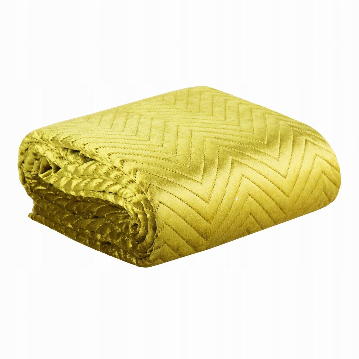 Luxe dekbed 170x210cm Mosterdgeel met Ckini's