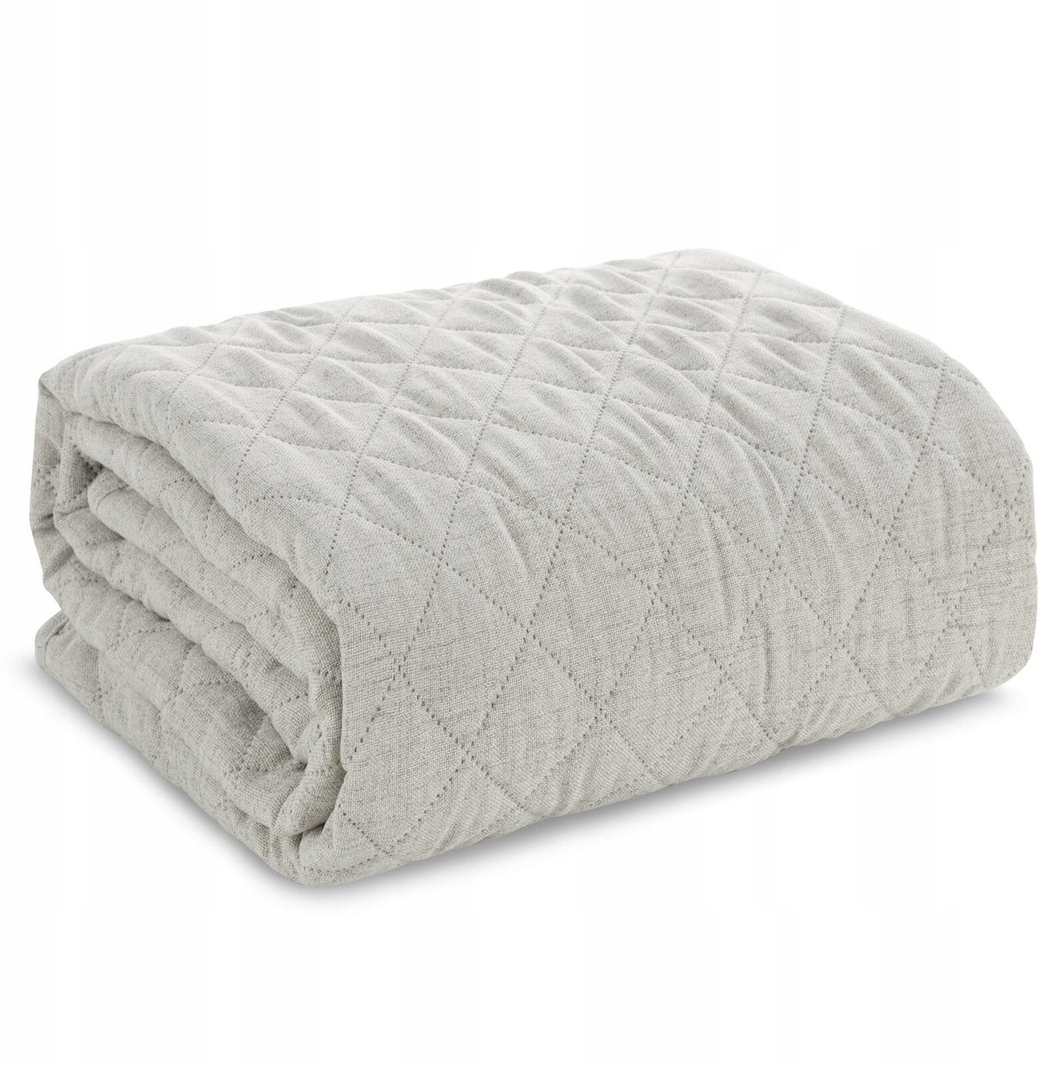 Pittige sprei 220x240 cm, linnenlook, beige