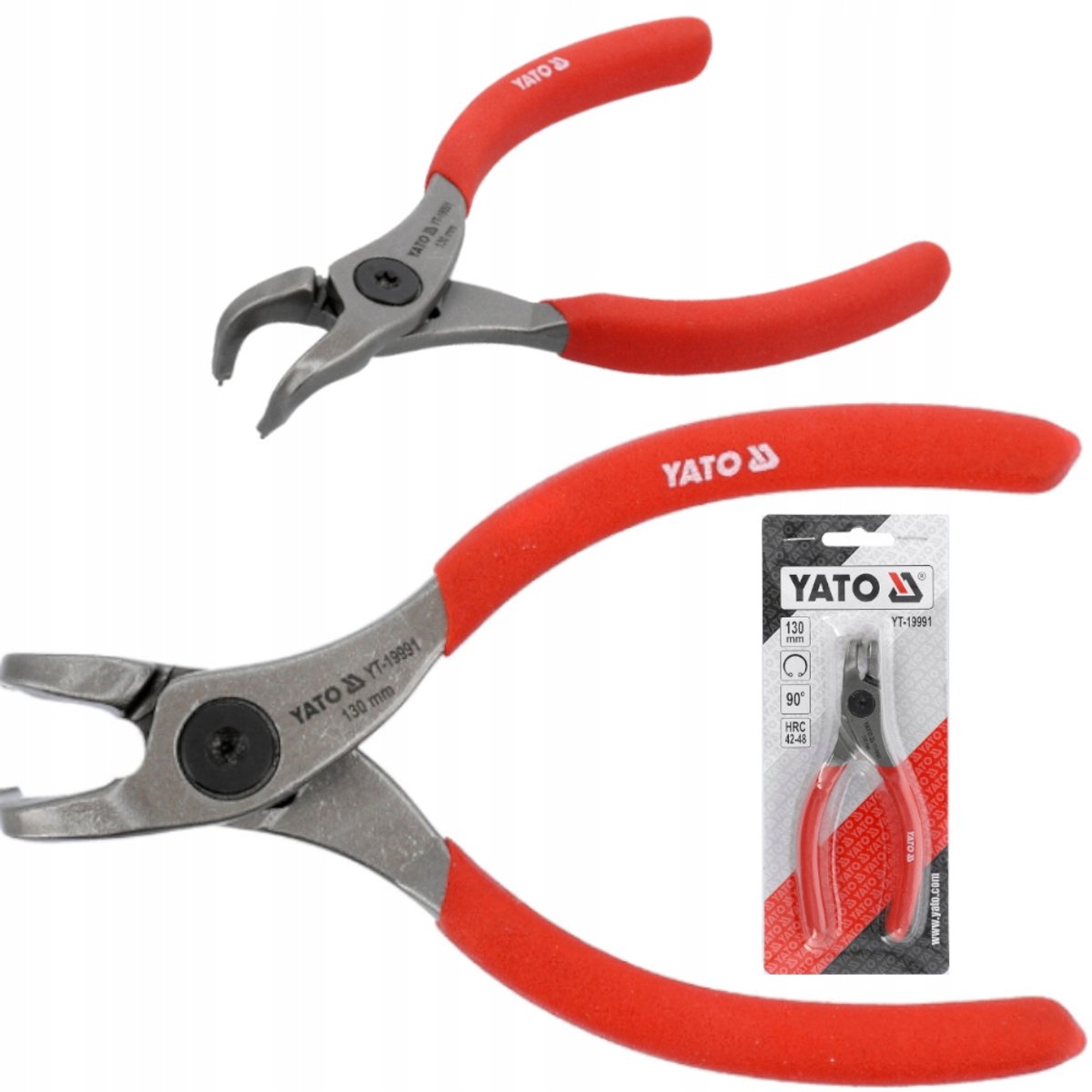 Yato Seeger Tang intern gebogen 130 mm 8-13 mm CrV