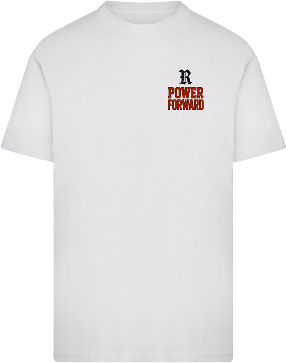 Mister Tee Always Go Forward Heren Tshirt XXL Wit