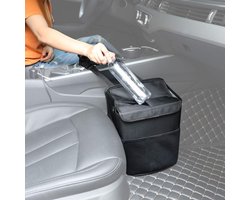 Auto Organizer Kofferbak - Auto Organizer - Autostoel Organizer - Hangende Autopoep Accessoire - Autovuilniszak met Deksel en 3 Gaas Opslagzakken, 2.64 Gallonen