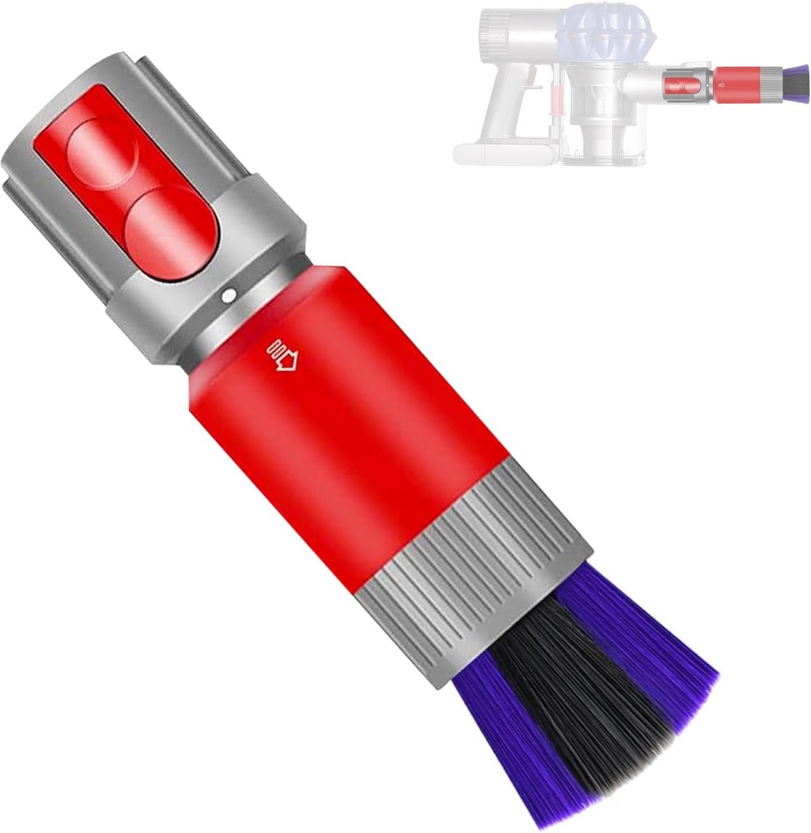 Schraafvrije Stofborstel - Geschikt voor Dyson Outsize V7 V8 V10 V11 V15 Stofzuigers