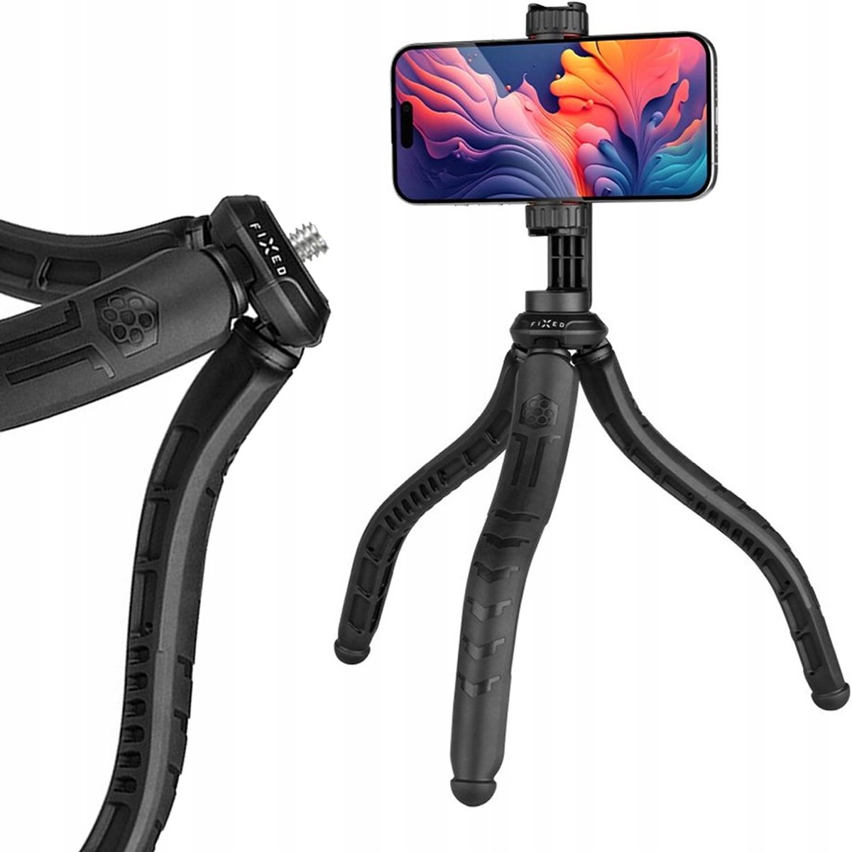 Fixed Creator Flexibel Statief voor Telefoon & Camera - 1/4" Schroefdraad