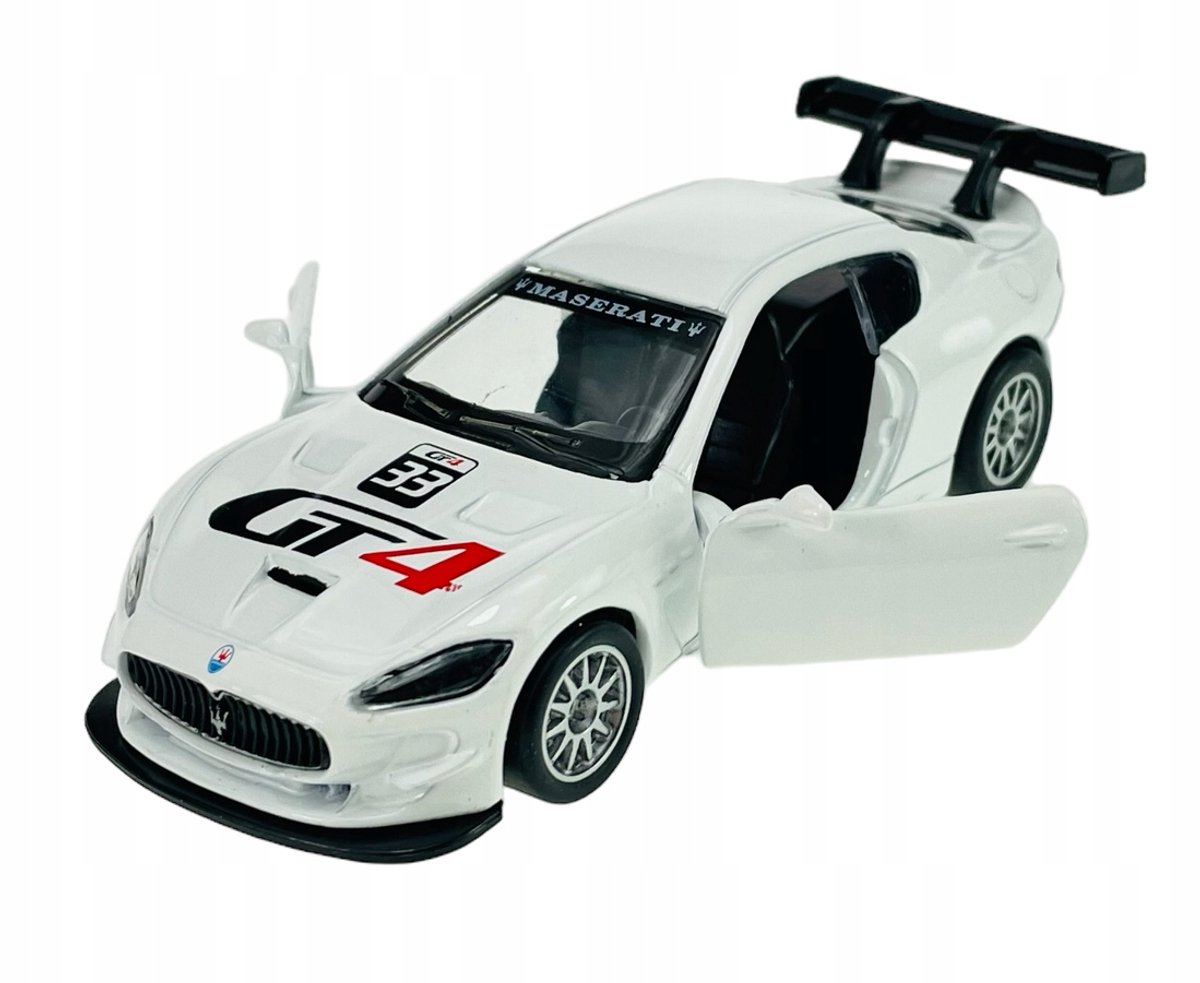 MSZ Maserati Gran Turismo MC GT4 Wit Metaal Model 1:43