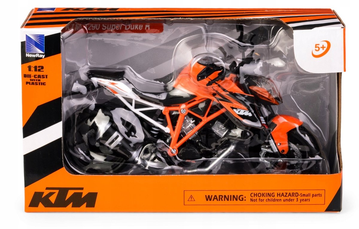 New Ray KTM 1290 Super Duke R Modelmotor Schaal 1:12 Oranje