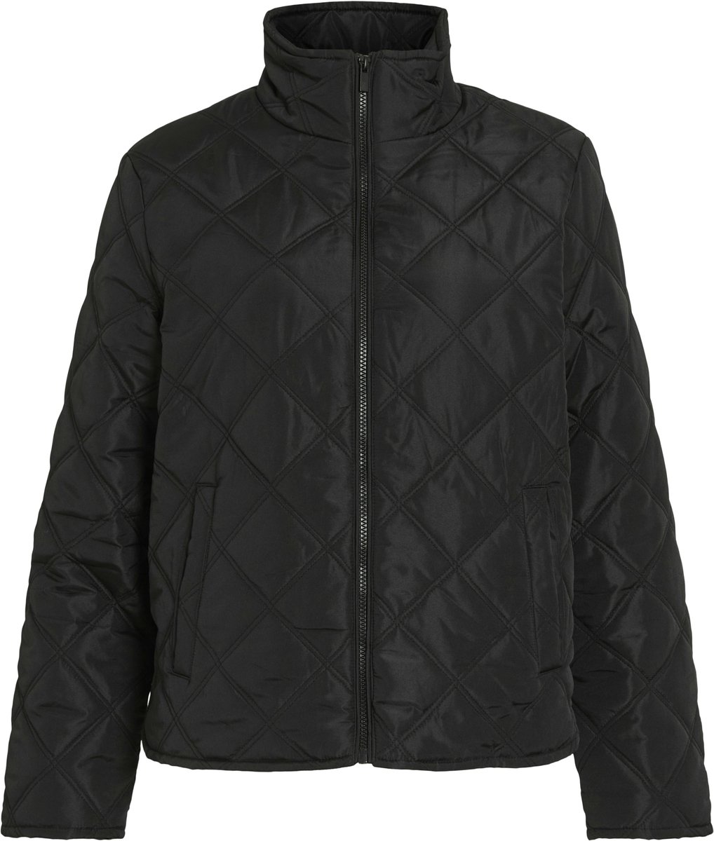 VILA - VITATE L/S HIGH NECK JACKET/PB/RN - Dames - Gewatteerde jassen