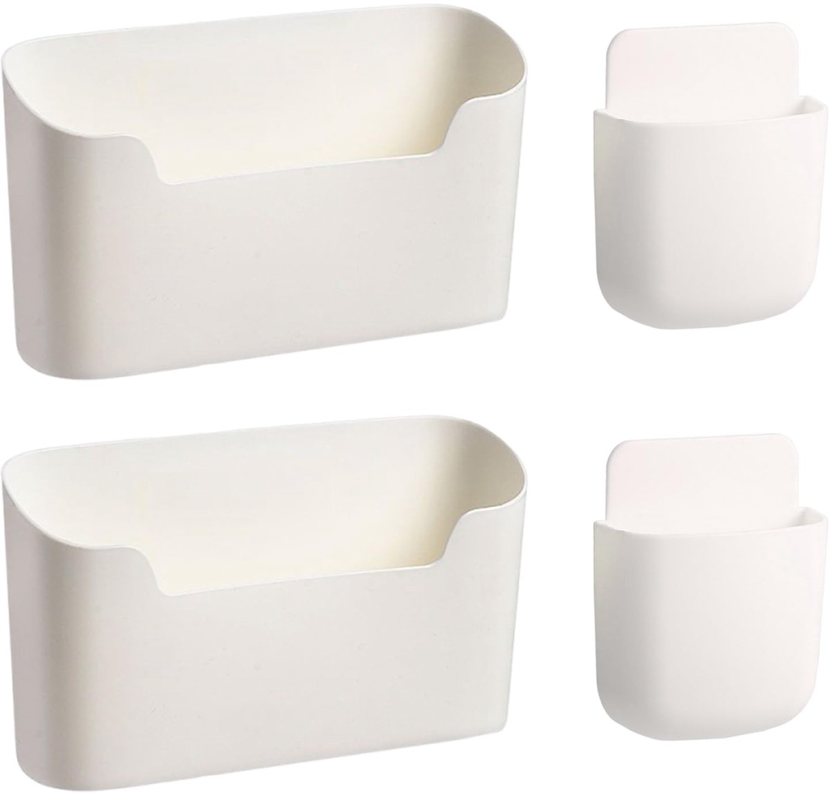 Ibenzoa® Zelfklevende wandorganizers voor keuken en badkamer zonder boren