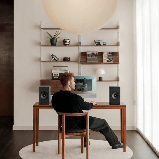 Kef Coda W Actieve HiFi-Luidspreker - Moss Green (Paar) — afbeelding 4