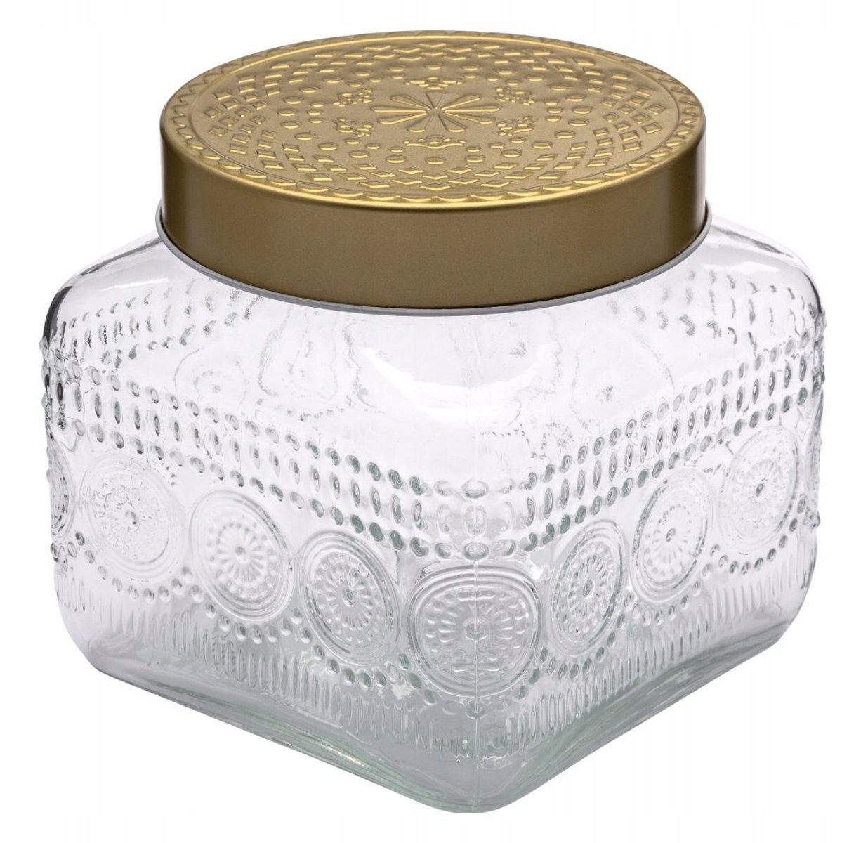 Altom Design Daisy Glazen Pot 1,3L - Stijlvol en Hermetisch