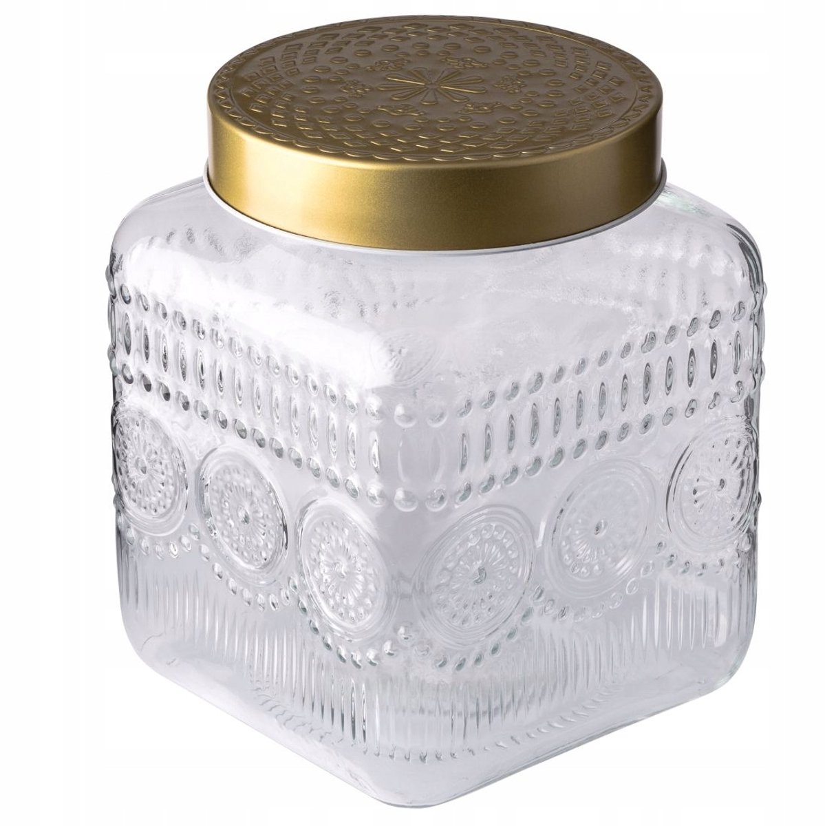 Altom Design Daisy Glazen Pot 1.8L - Sierlijk en Hermetisch
