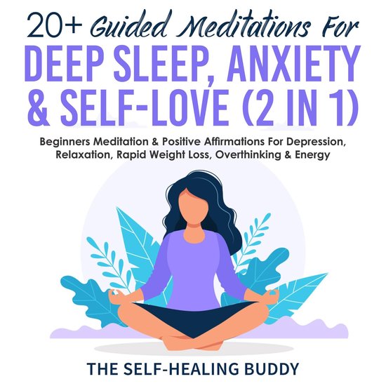 20+ Guided Meditations For Deep Sleep, Anxiety & Self-Love ( ... - cover