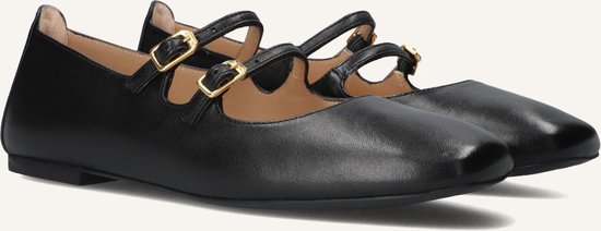 Unisa Berley Ballerina's Dames - Zwart - Maat 39