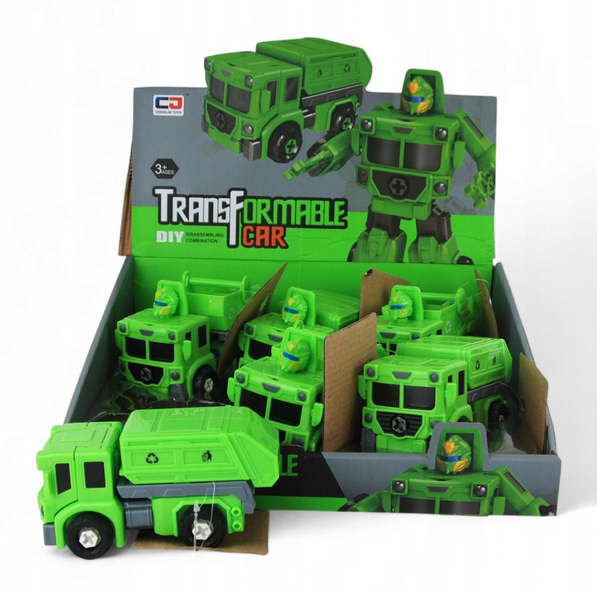Dromader Vuilniswagen Robotspeelgoed met Display