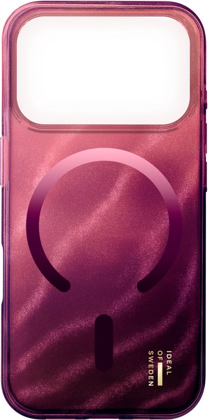 Coque transparente iDeal of Sweden MagSafe iPhone 17 Pro Max, Cherry