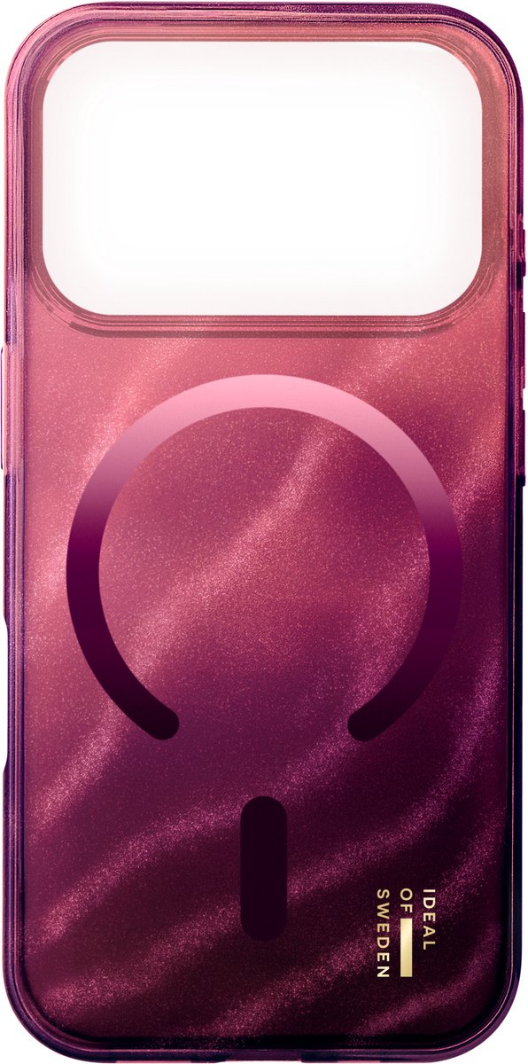 iDeal of Sweden Transparante case MagSafe iPhone 17 Pro Max Cherry Lacquer