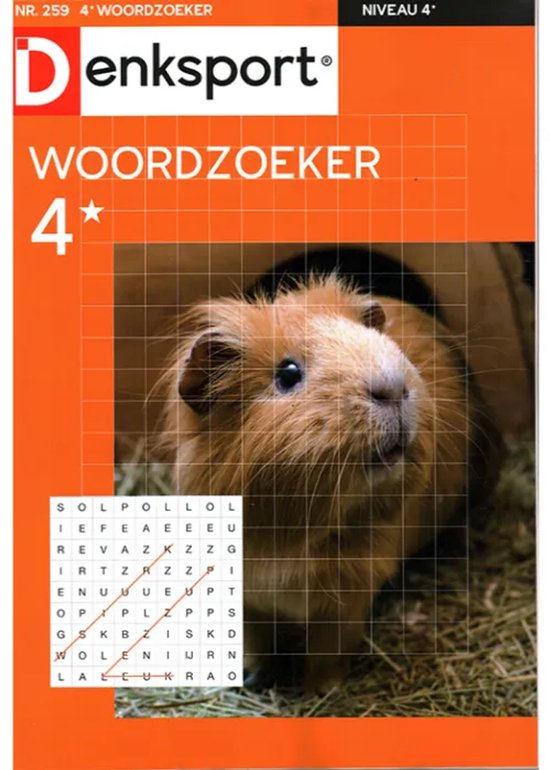 Denksport Woordzoeker - 4* 259 2025