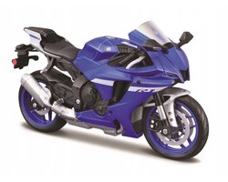 BUTTO YAMAHA YZF-R1 2021 BRAND MODEL 1:12 BLAUW