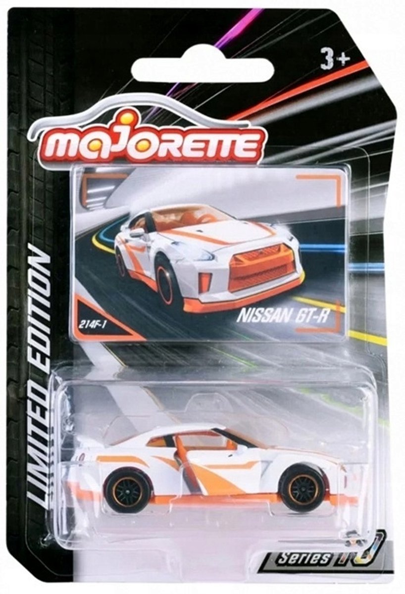 Majorette Nissan GT-R Limited Edition Modelauto 1:64