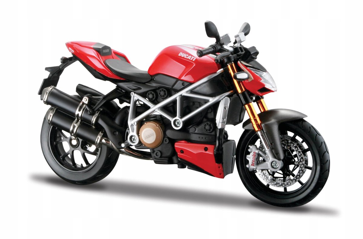 Maisto Motorfiets Ducati Streetfighter S 1/12 Model Speelgoed