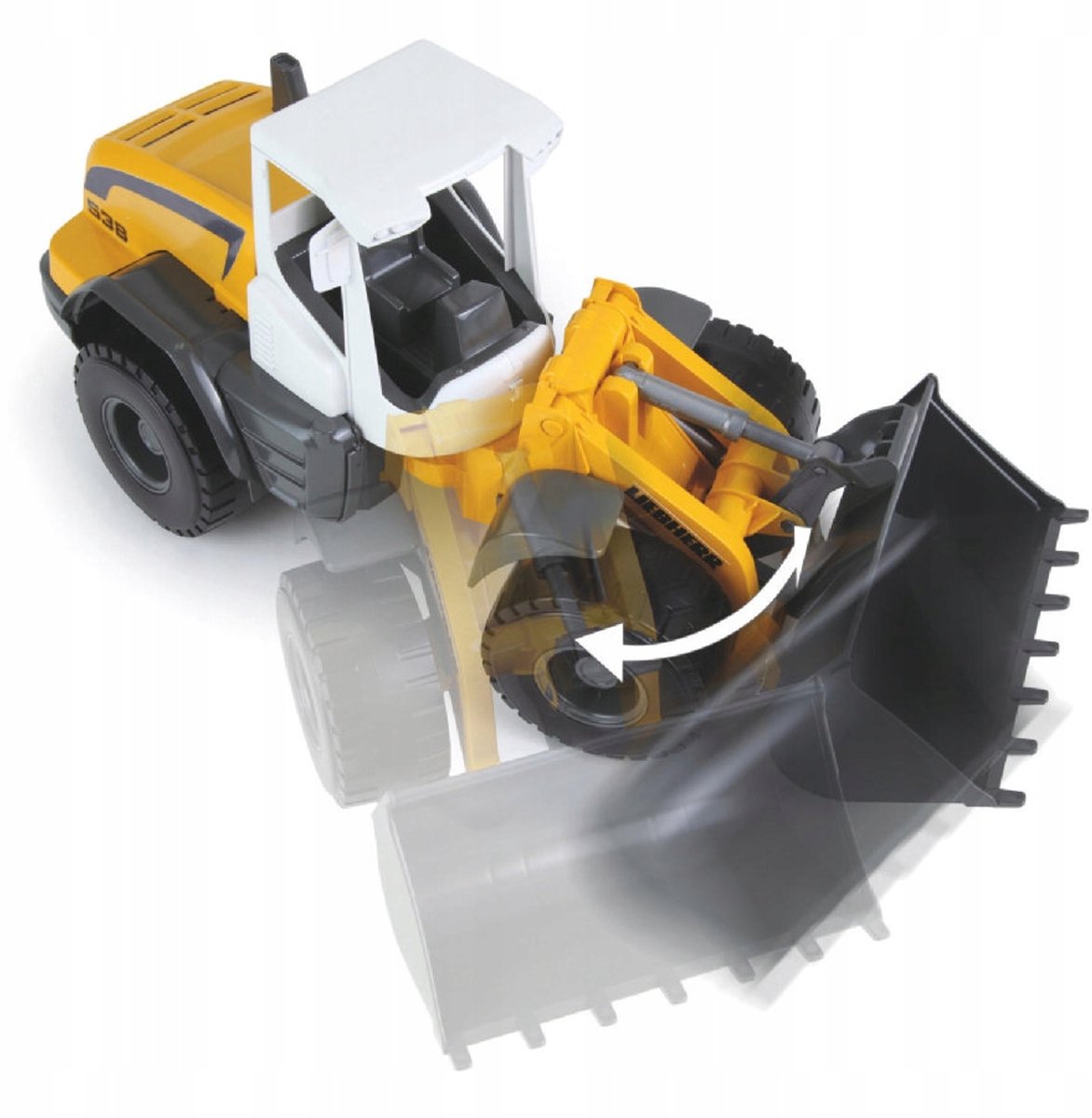 Merkloze kindergraafmachine 48 cm met verplaatsbaar plateau