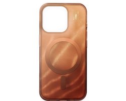 iDeal of Sweden Clear Case geschikt voor MagSafe geschikt voor iPhone 16 Pro - Mocha Mousse