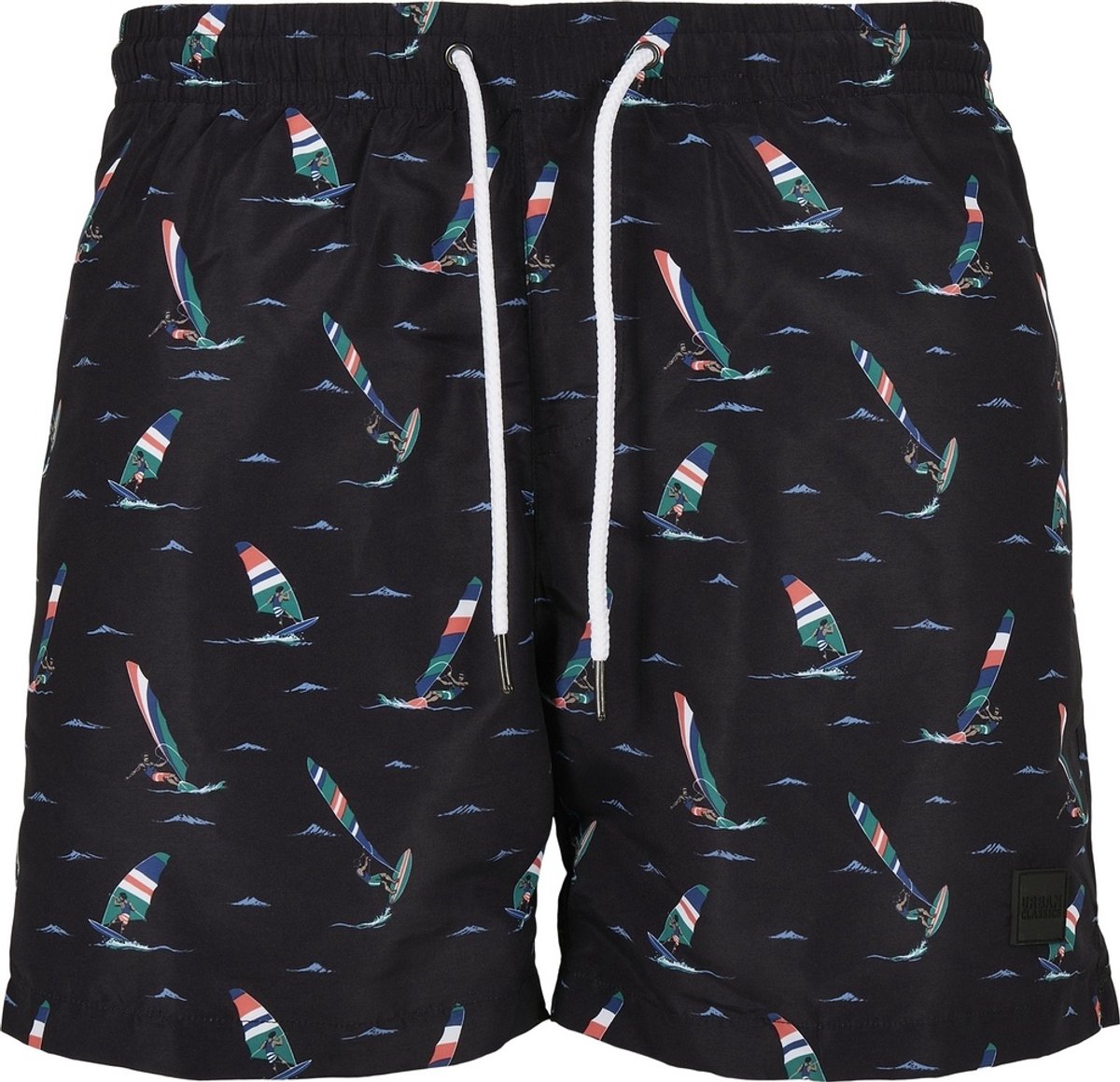 Urban Classics Surf Zwemshorts S Zwart