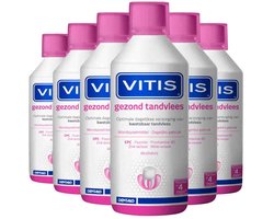 Vitis Mondwater Gezond Tandvlees - 6 x 500 ml