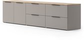 Vicco Wido Woonwand – 3 delen Grijs