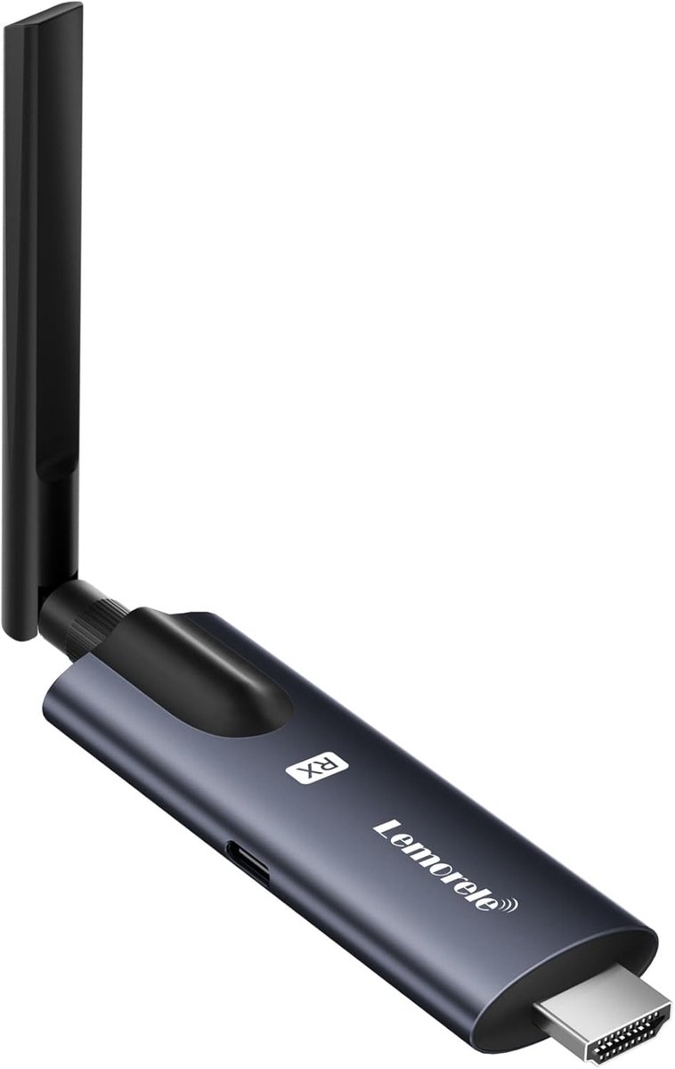 Lemorele R2020 - 5G Draadloze HDMI Ontvanger - 200M HD Video-overdracht
