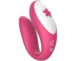 EasyToys Couple Play – Roze Koppel Vibrator – Vibrators voor Vrouwen – Seksspeeltje voor Stellen – Duo Vibrator – Clitoris & G-Spot Stimulator – Vibrerend Ei – Oplaadbaar via USB – Waterdicht – Intiem Sex & Seks Speeltje voor Koppels