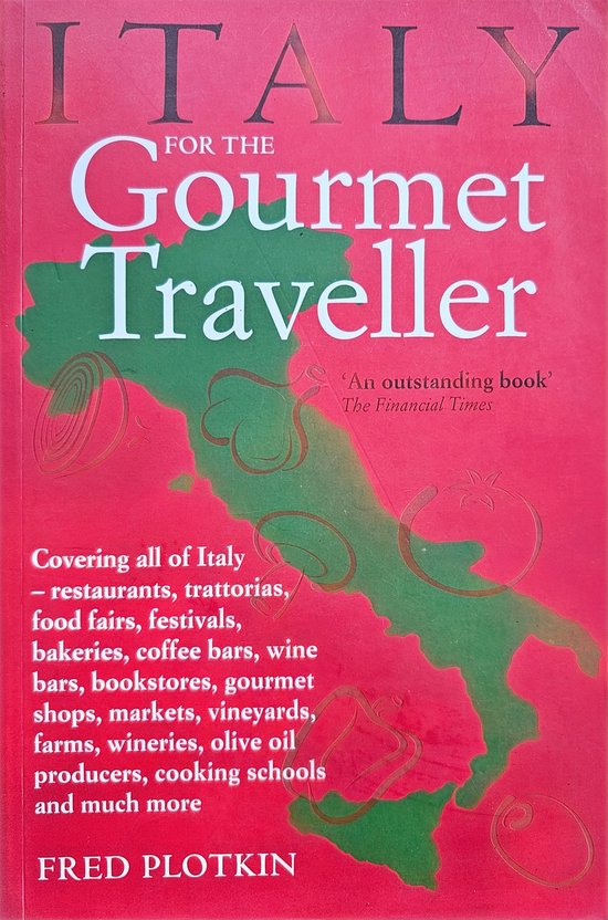 Italy For The Gourmet Traveller - cover