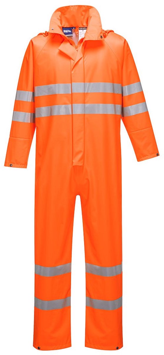 Portwest Sealtex Ultra Hi-Vis Regenoverall S495 - Oranje - XL