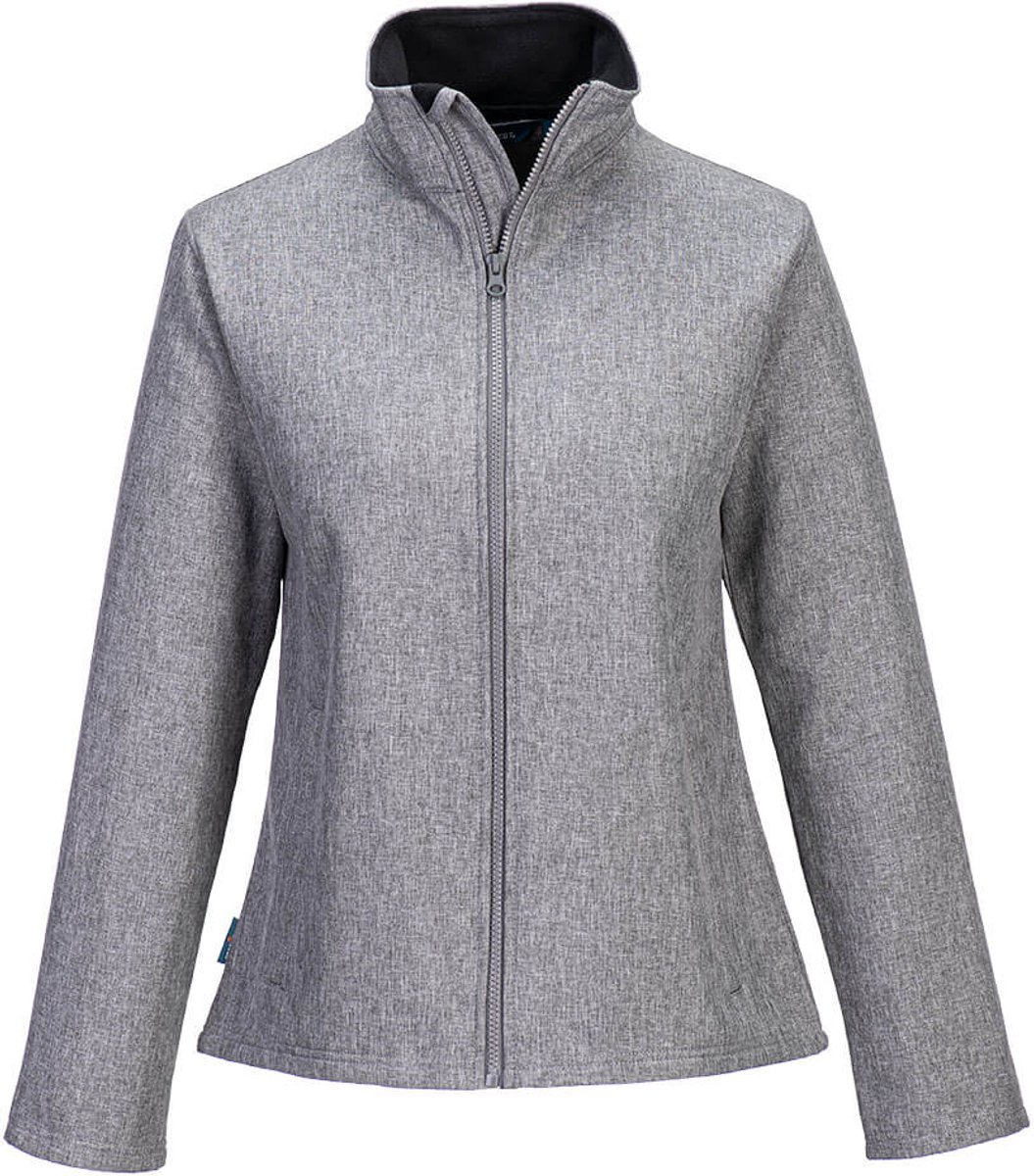 Portwest Print & Promo Softshell (2L) TK21 - Gemeleerd Grijs - XL