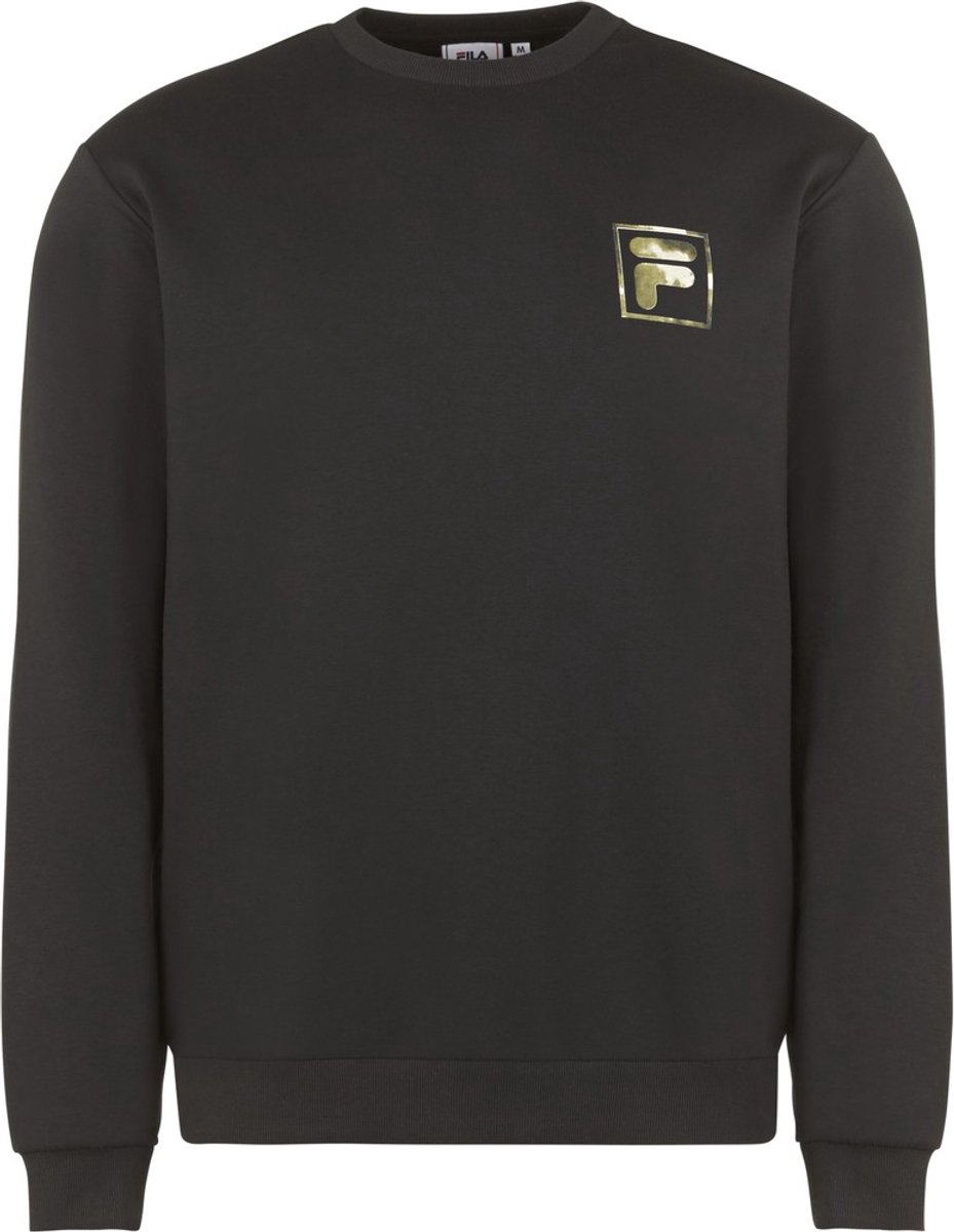 Fila Langarmshirt Broundry Crew Sweat Moonless Night-S Zwart