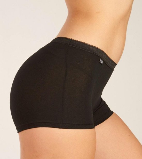 sloggi Basic + Ladies Short jambe - Noir - Taille 40